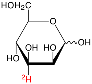 structure of D-[3-2H]mannose