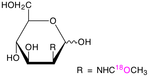 structure of N-[18O]acetyl-D-mannosamine