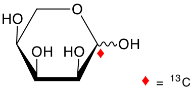 structure of L-[1-13C]ribose