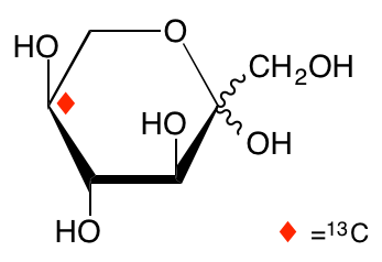 structure of L-[5-13C]sorbose