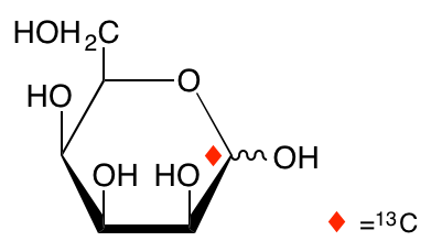 structure of D-[1-13C]talose