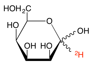 structure of D-[1-2H]talose