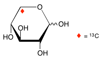 structure of D-[5-13C]xylose