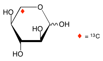 structure of L-[5-13C]xylose