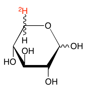 structure of D-[5-2H]xylose